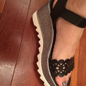 Shoes wedges made in Italy